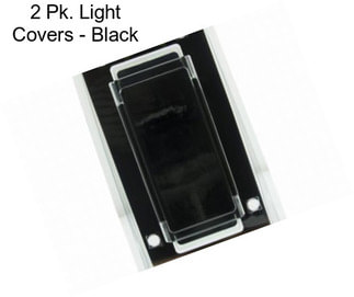 2 Pk. Light Covers - Black