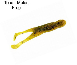 Toad - Melon Frog