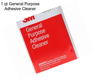 1 qt General Purpose Adhesive Cleaner