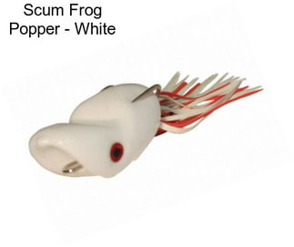 Scum Frog Popper - White