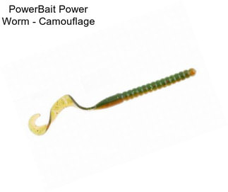 PowerBait Power Worm - Camouflage
