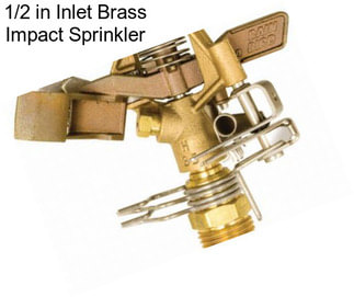 1/2 in Inlet Brass Impact Sprinkler