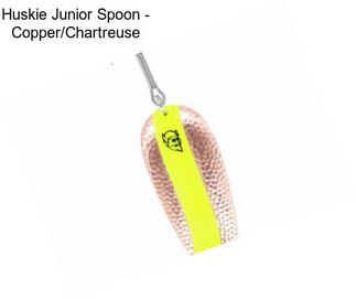 Huskie Junior Spoon - Copper/Chartreuse