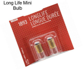 Long Life Mini Bulb