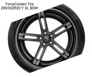 ForceContact Tire 295/30ZR20 Y XL BSW