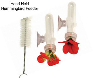 Hand Held Hummingbird Feeder