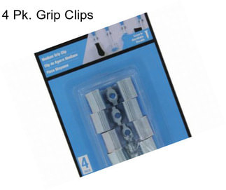 4 Pk. Grip Clips