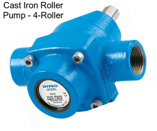 Cast Iron Roller Pump - 4-Roller