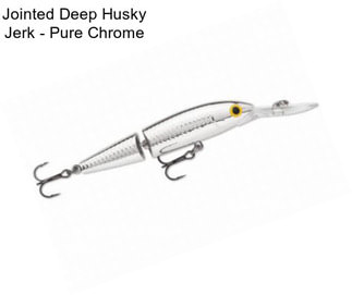 Jointed Deep Husky Jerk - Pure Chrome