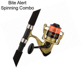 Bite Alert Spinning Combo