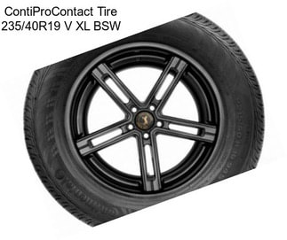 ContiProContact Tire 235/40R19 V XL BSW