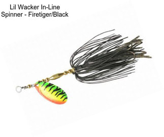 Lil Wacker In-Line Spinner - Firetiger/Black