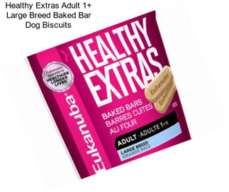 Healthy Extras Adult 1+ Large Breed Baked Bar Dog Biscuits