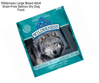 Wilderness Large Breed Adult Grain-Free Salmon Dry Dog Food
