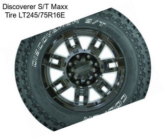Discoverer S/T Maxx Tire LT245/75R16E