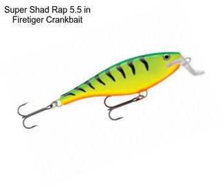 Super Shad Rap 5.5 in Firetiger Crankbait