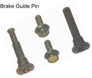 Brake Guide Pin