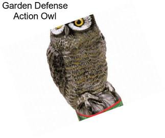 Garden Defense Action Owl