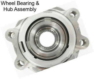 Wheel Bearing & Hub Assembly