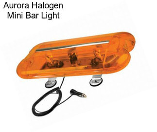Aurora Halogen Mini Bar Light