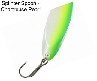 Splinter Spoon - Chartreuse Pearl