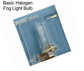 Basic Halogen Fog Light Bulb