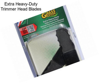 Extra Heavy-Duty Trimmer Head Blades