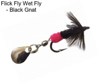 Flick Fly Wet Fly - Black Gnat