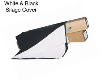 White & Black Silage Cover