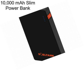 10,000 mAh Slim Power Bank