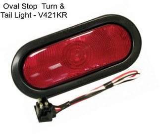 Oval Stop  Turn & Tail Light - V421KR
