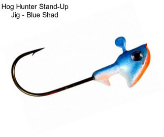 Hog Hunter Stand-Up Jig - Blue Shad