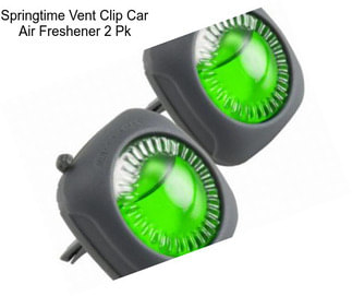 Springtime Vent Clip Car Air Freshener 2 Pk