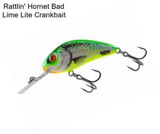 Rattlin\' Hornet Bad Lime Lite Crankbait