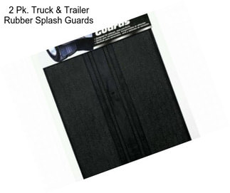 2 Pk. Truck & Trailer Rubber Splash Guards