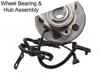 Wheel Bearing & Hub Assembly