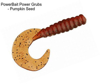 PowerBait Power Grubs - Pumpkin Seed