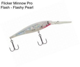 Flicker Minnow Pro Flash - Flashy Pearl