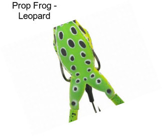 Prop Frog - Leopard