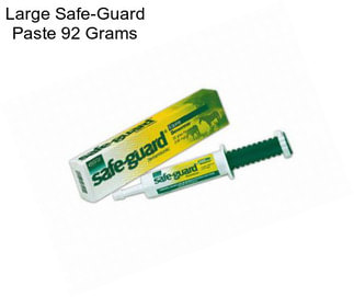 Large Safe-Guard Paste 92 Grams