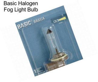 Basic Halogen Fog Light Bulb