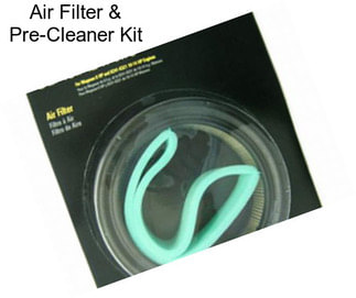 Air Filter & Pre-Cleaner Kit