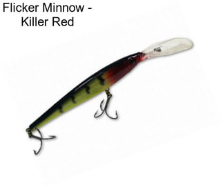 Flicker Minnow - Killer Red
