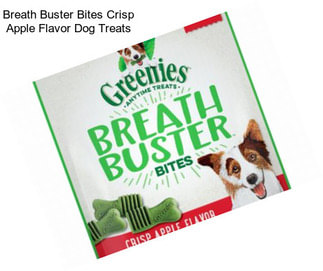 Breath Buster Bites Crisp Apple Flavor Dog Treats