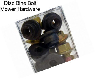 Disc Bine Bolt Mower Hardware