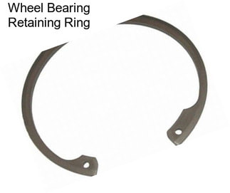 Wheel Bearing Retaining Ring