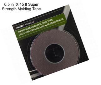 0.5 in  X 15 ft Super Strength Molding Tape