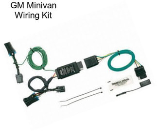 GM Minivan Wiring Kit