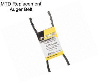 MTD Replacement Auger Belt