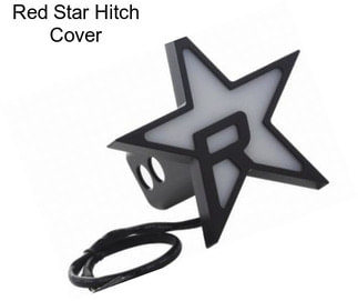 Red Star Hitch Cover